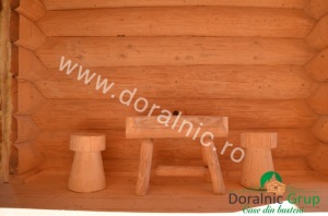 Mobilier din bustean 5