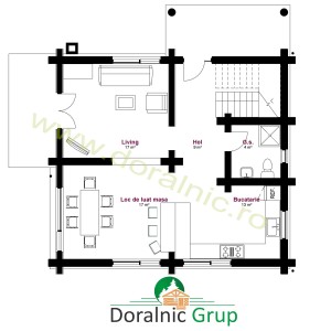 proiect casa din busteni 10 - 4