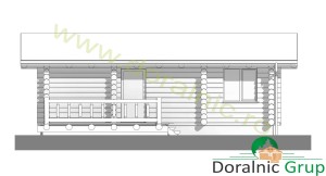 proiect casa din lemn rotund 3 - 5