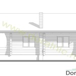 proiect casa din lemn rotund 4 - 6