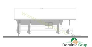 proiect casa din lemn rotund 4 - 7