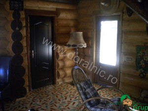 interior casa din lemn rotund pret ieftin 6